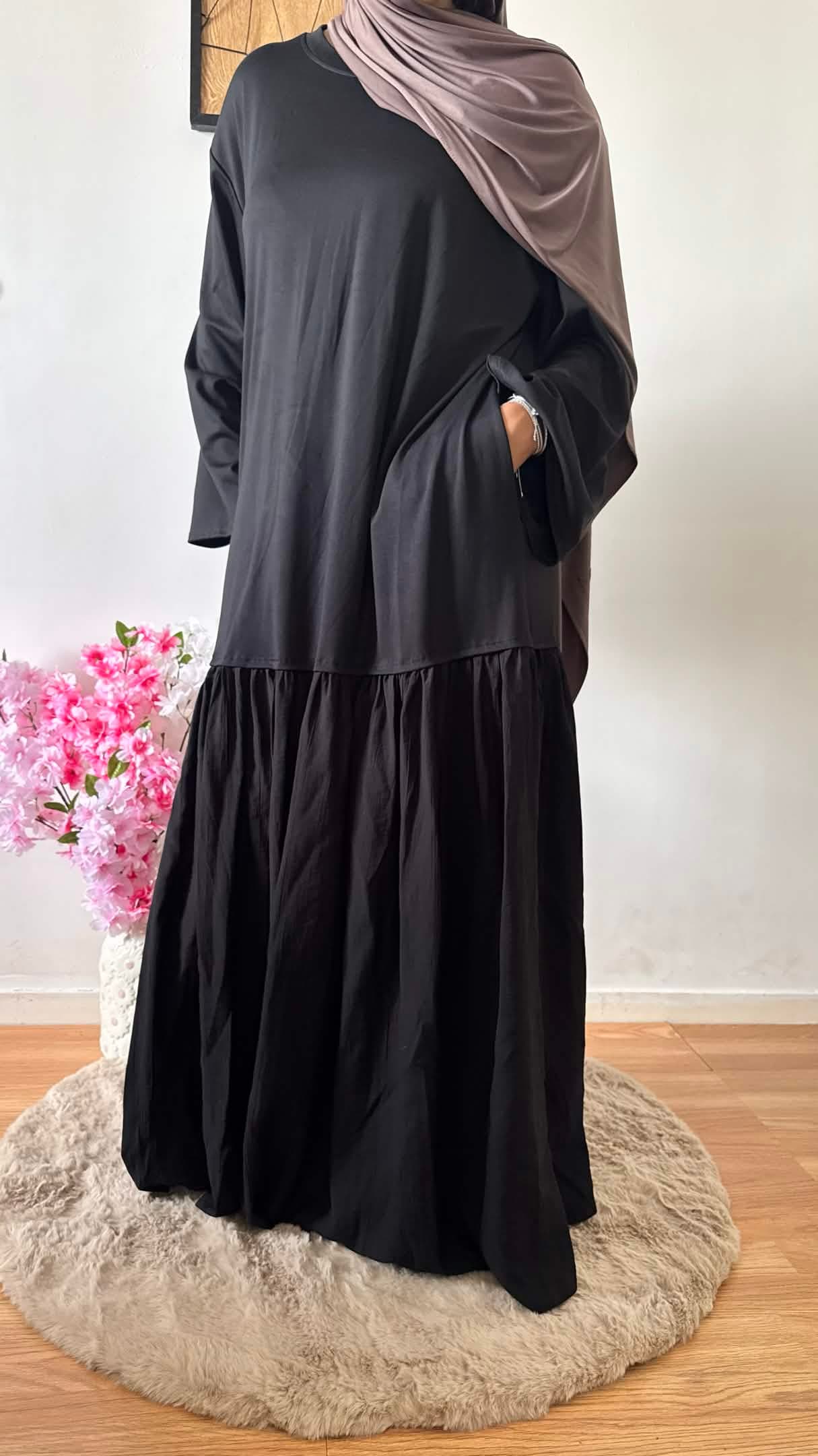 Robe T-Shirt Noir