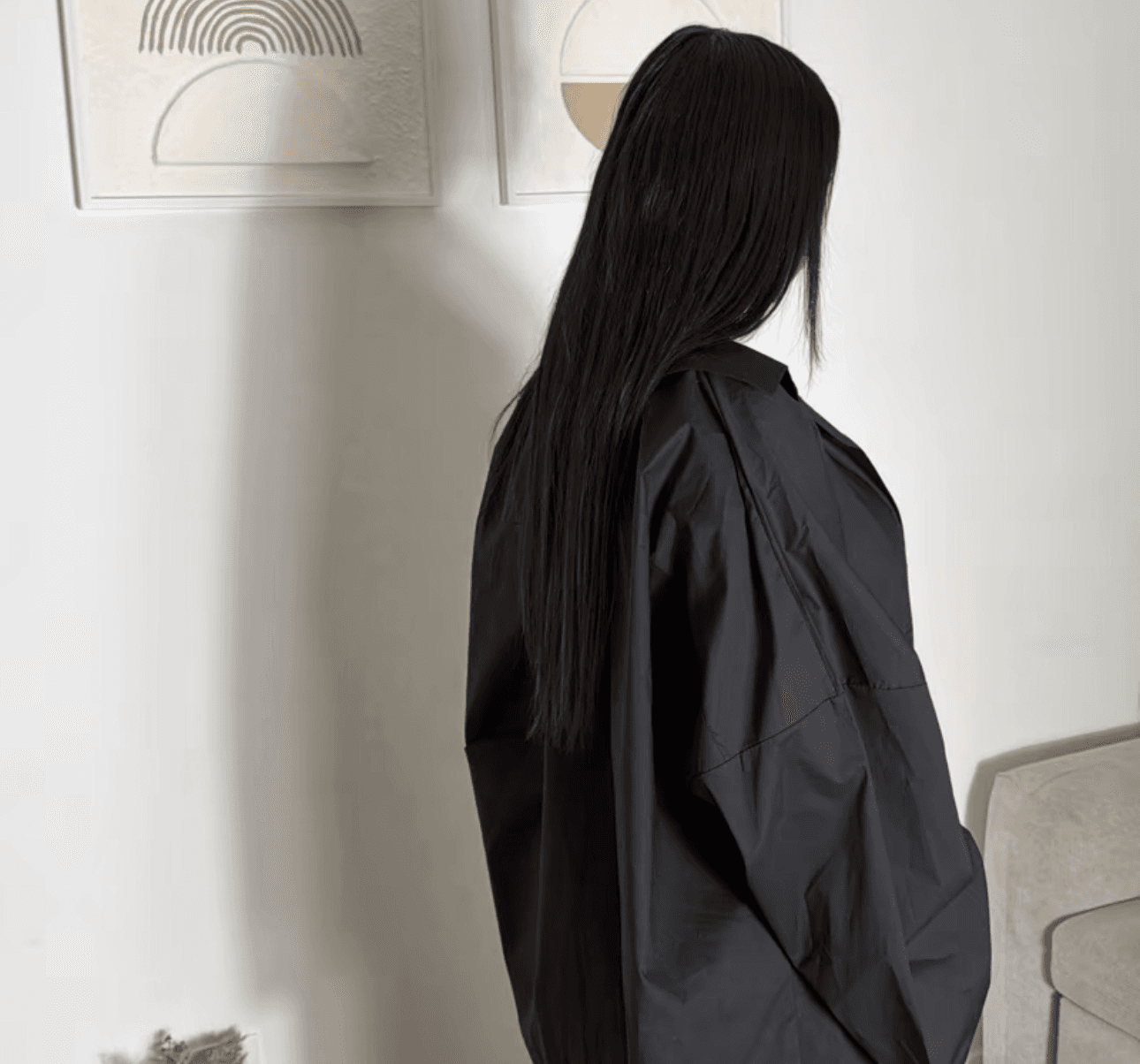 Chemise Porto noire